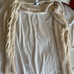 Forever 21 Tan Knit Shrug